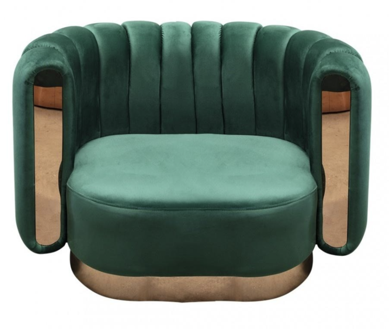 Bozzano ARMCHAIR 3D Model .c4d .max .obj .3ds .fbx .stl .blend 