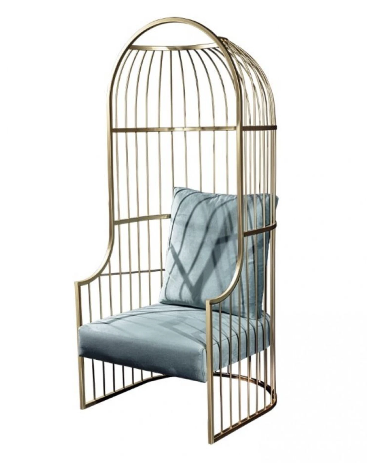 Cage ArmChair 3D Model .c4d .max .obj .3ds .fbx .stl .blend 