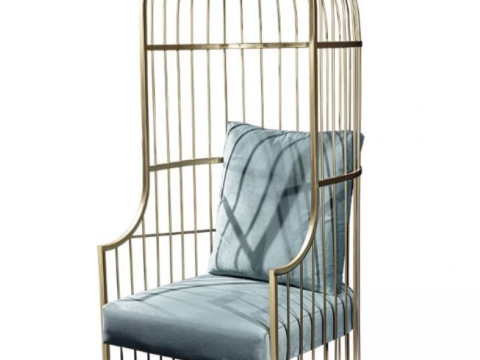 Cage ArmChair 3Dモデル
