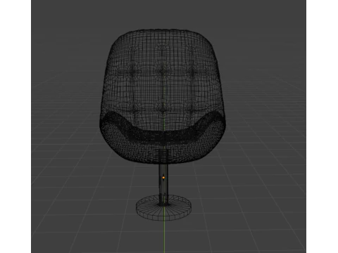 Office chair-sofa 3D Model