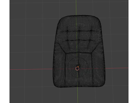 Office chair-sofa 3D Model
