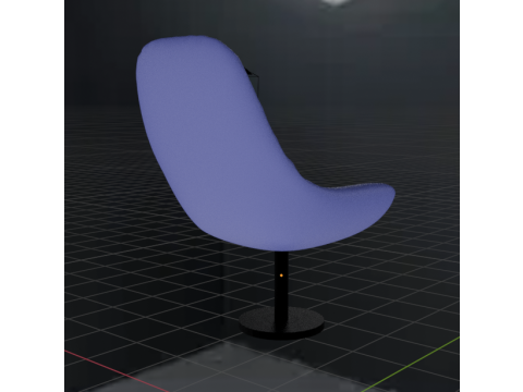 Office chair-sofa Modello 3D