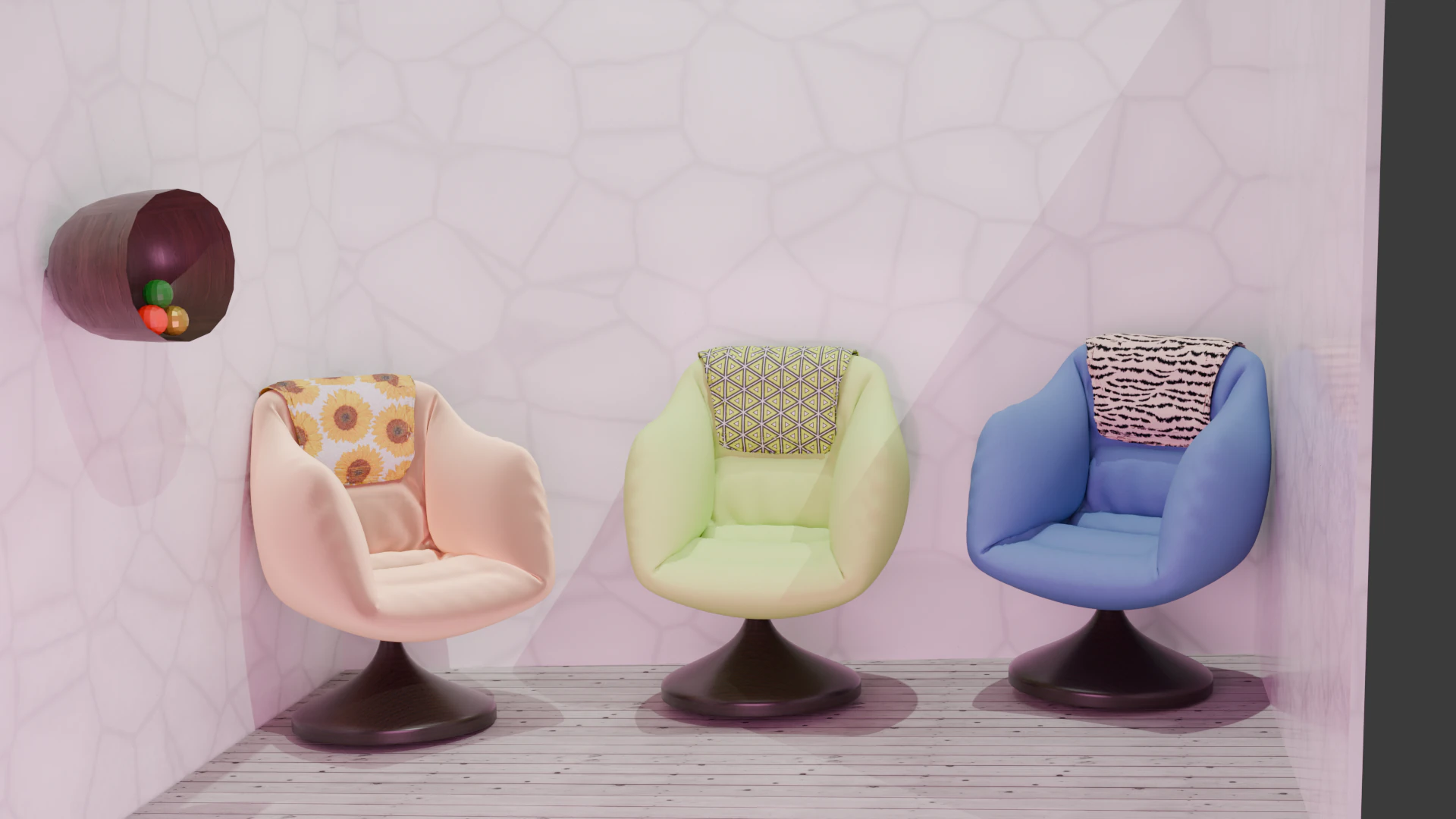 Collection armchair 3D Model .c4d .max .obj .3ds .fbx .stl .blend 