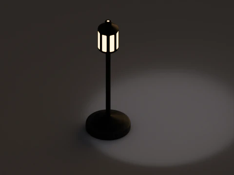 ランプ 3Dモデル