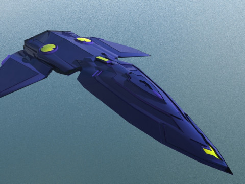 Vehiculo volador de la liga de la justicia modelo 3D 3Dモデル