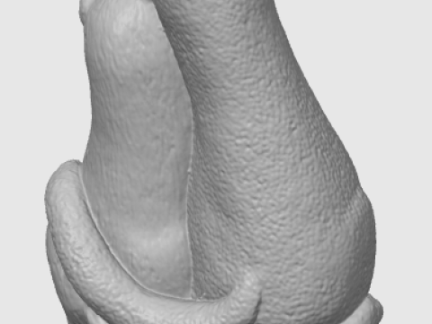 बिल्लियों को बिल्ली के बच्चे की मूर्ति बहुत पसंद है 3D प्रिंट मॉडल