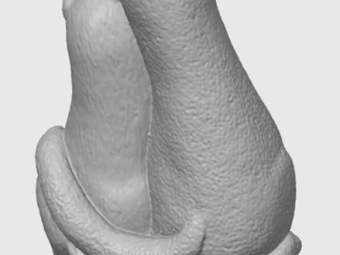 Catcats lovekittensstatuette 3D Print Model