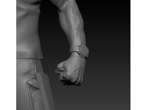 Rambo 3Dプリントモデル