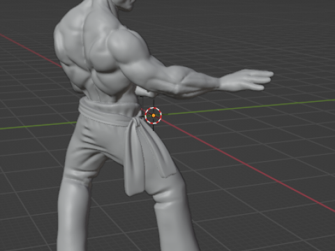 Jcvd Bloodsport 3Dプリントモデル