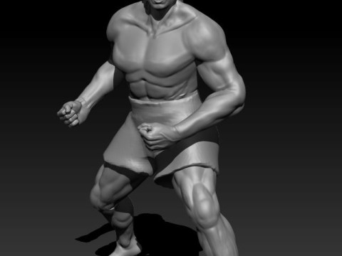 Chong Li Bloodsport 3Dプリントモデル