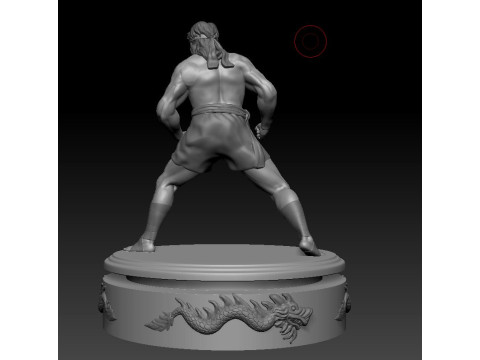 Chong Li Bloodsport 3Dプリントモデル
