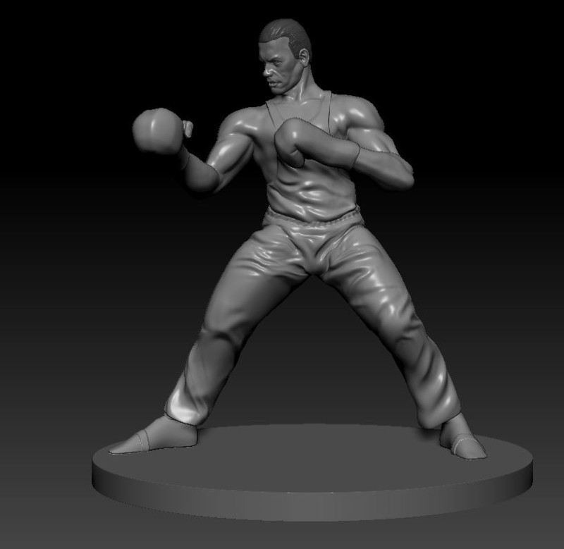 Jcvd No retreat no surrender 3D 프린트 모델 .c4d .max .obj .3ds .fbx .stl .blend 