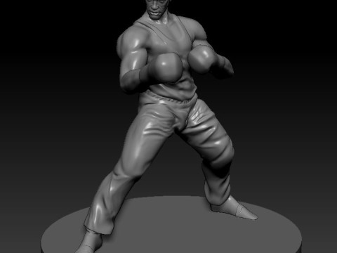 Jcvd No retreat no surrender 3D 프린트 모델