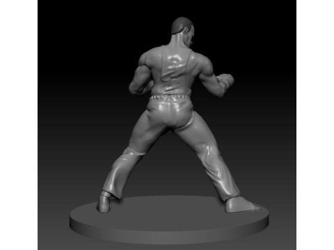Jcvd No retreat no surrender 3D 프린트 모델