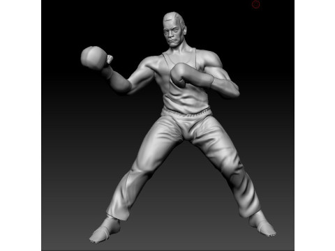 Jcvd No retreat no surrender 3D 프린트 모델