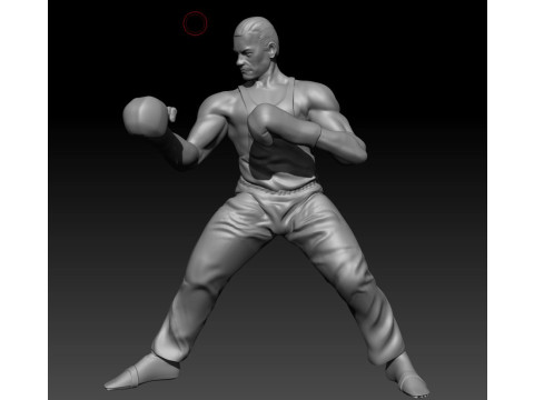 Jcvd No retreat no surrender 3D 프린트 모델