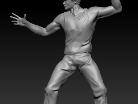 Kurt mckinney no retreat no surrender 3Dプリントモデル