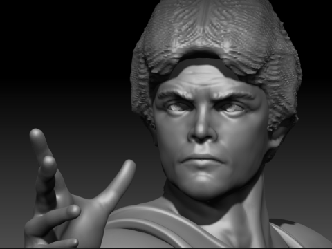 Kurt mckinney no retreat no surrender 3Dプリントモデル