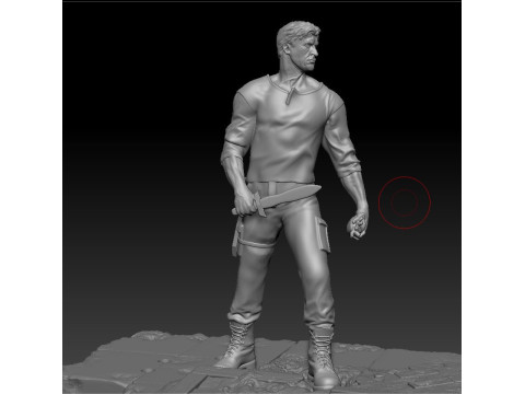 Rambo last blood Model do druku 3D