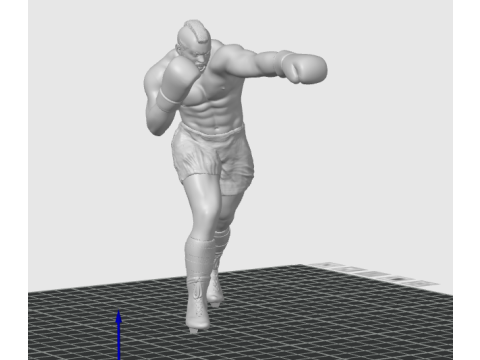 Rocky vs Mr T Modèles 3D en vedette