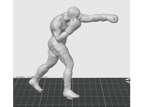 Rocky vs Mr T Modèles 3D en vedette