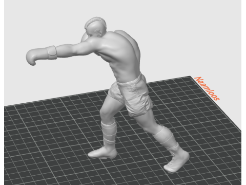 Rocky vs Mr T Modèles 3D en vedette