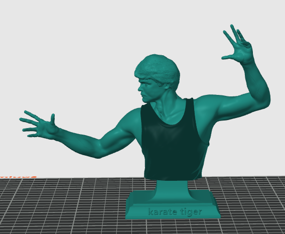 Kurt Mckinney no retreat no surrender Bust 3D Принт Модель .c4d .max .obj .3ds .fbx .stl .blend 