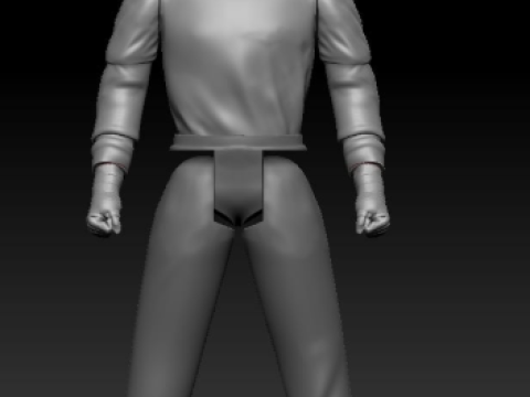 Rocky balboa articulated 3Dプリントモデル