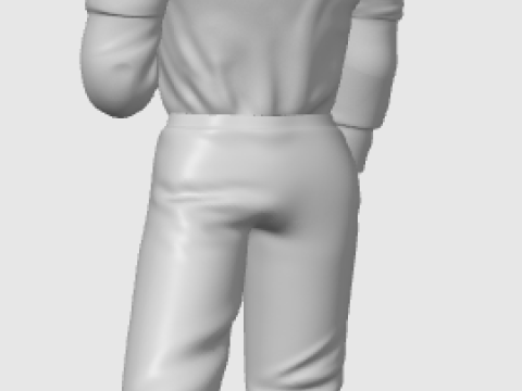 Rocky balboa diorama Model do druku 3D