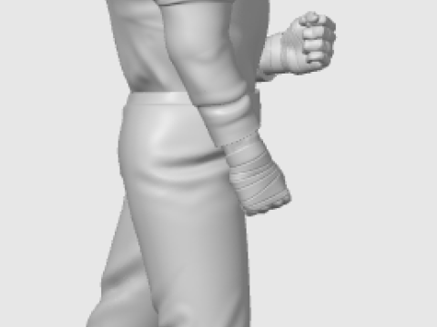 Rocky balboa diorama Model do druku 3D