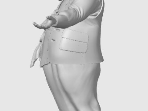 Kabouter plop 3D 打印模型