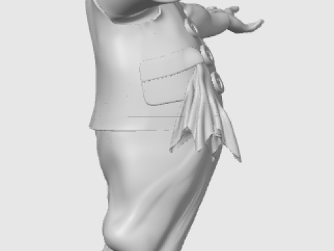 Kabouter plop 3D 打印模型
