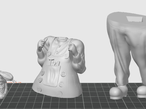 Kabouter klus 3D 打印模型