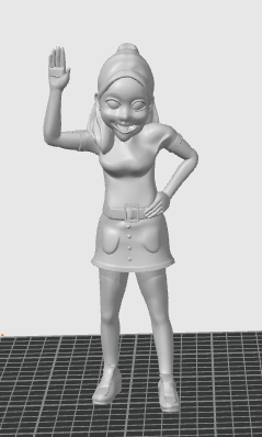 Marie verhulst 3D Print Model .c4d .max .obj .3ds .fbx .stl .blend 