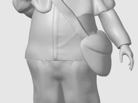 Kabouter lui Modelo de impresión 3D