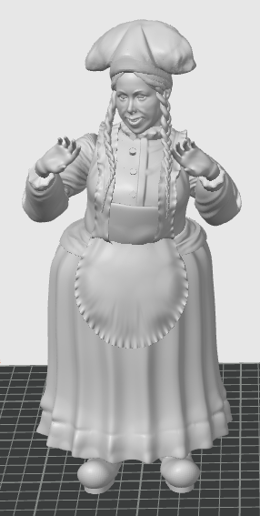 Kabouter kwebbel 3D printmodel .c4d .max .obj .3ds .fbx .stl .blend