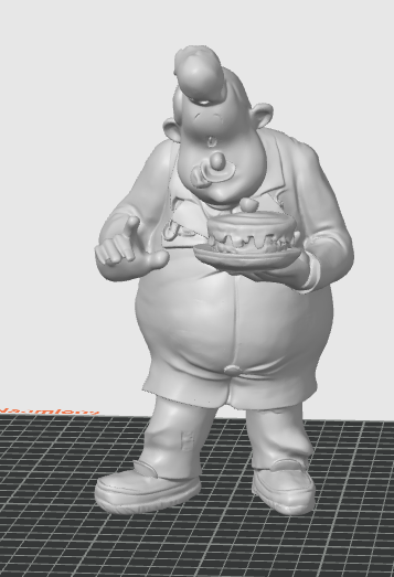 Albert samson 3D Принт Модель .c4d .max .obj .3ds .fbx .stl .blend 