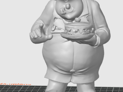 Albert samson 3D 打印模型