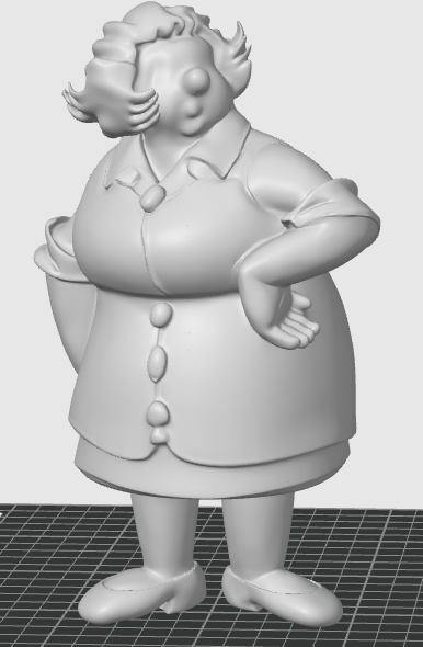 Jeanine de Bolle Samson 3D printmodel .c4d .max .obj .3ds .fbx .stl .blend