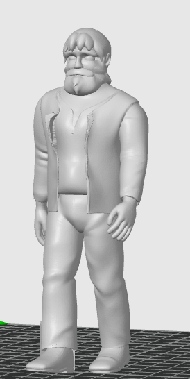 Opa hedi Modello di stampa 3D .c4d .max .obj .3ds .fbx .stl .blend