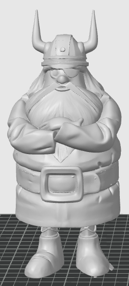 Halvar wickie de viking Modello di stampa 3D .c4d .max .obj .3ds .fbx .stl .blend