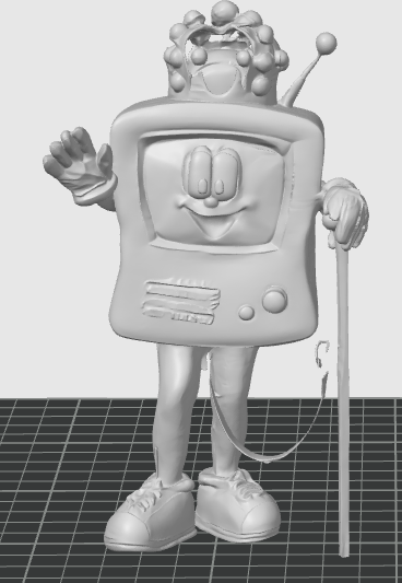 Tvtje mascota plopsaland Modelo de impresión 3D .c4d .max .obj .3ds .fbx .stl .blend