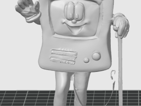 Tvtje mascote plopsaland 3D 打印模型
