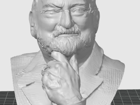 ダニー・バービエスト 3Dプリントモデル
