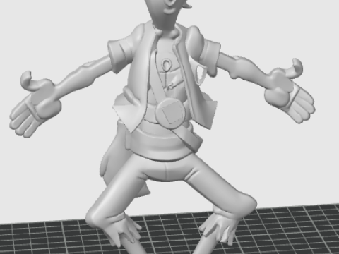 Steven Hala 3D Baskı Modeli