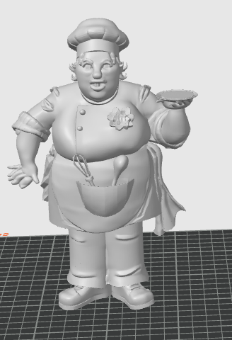 Bakkerin florentino Modelo de Impressão 3D .c4d .max .obj .3ds .fbx .stl .blend 