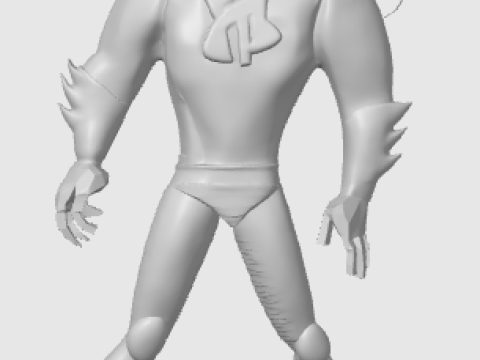 मेगा टोबी 3D प्रिंट मॉडल