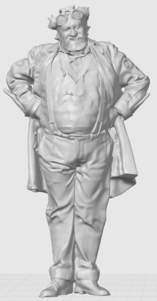 ओपा फोंकेल 3D प्रिंट मॉडल .c4d .max .obj .3ds .fbx .stl .blend 