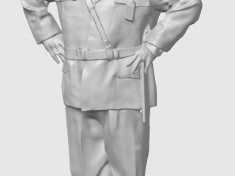 Комиссарис Мигрень 3D Принт Модель