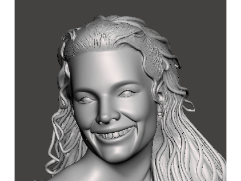 K3 Julia 3D Druckmodell